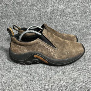 Merrell Jungle Moc Shoes Womens 7.5 Gunsmoke Slip On Hiking Casual Outdoor